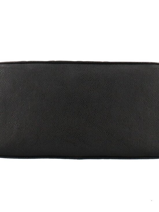 Chanel Medallion Tote Caviar Leather Handbag Black - Picture 6 of 9